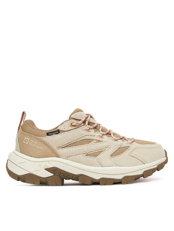 Jack Wolfskin Trekingová obuv Jack Wolfskin Vojo Tour Texapore Low A62069 Béžová