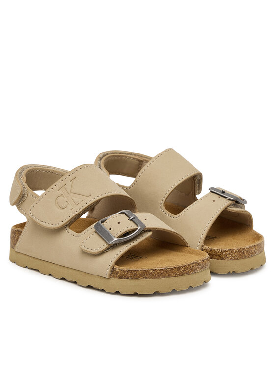 Calvin Klein Sandale Calvin Klein Velcro V3X2-83328-0315 M Bež