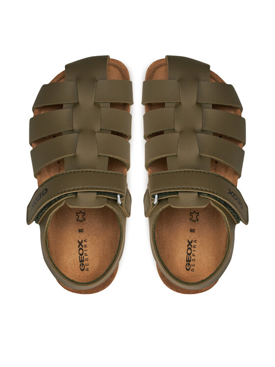 Geox Sandali Geox J Ghita Boy J458LA 000BC C3009 S Khaki