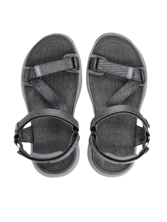 4F Sandály 4F 4FRSS24FSANF049 Šedá