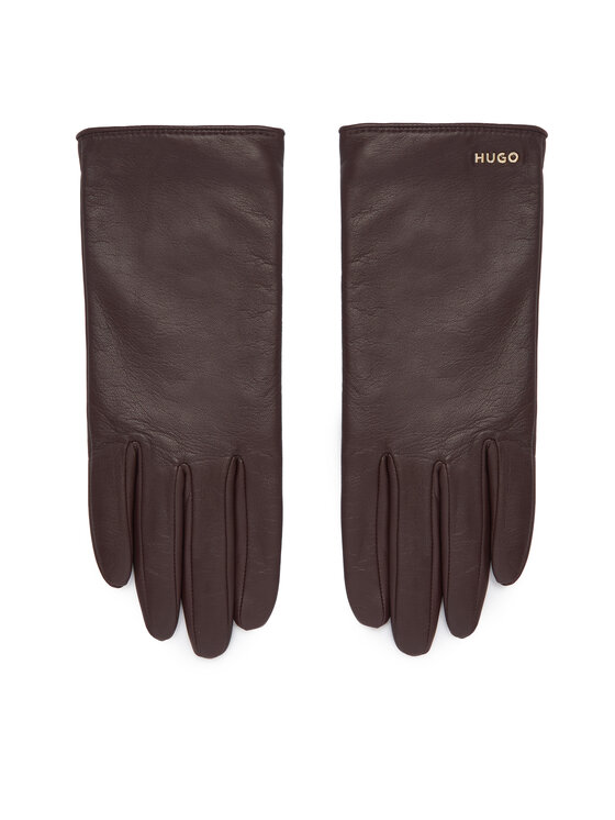 HUGO Pirštinės HUGO 50572321 Ruda