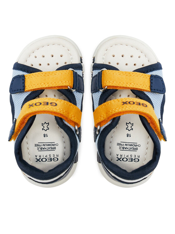 Geox Sandały Geox B Sandal Iupidoo Boy B455PA 01454 CB42V Niebieski