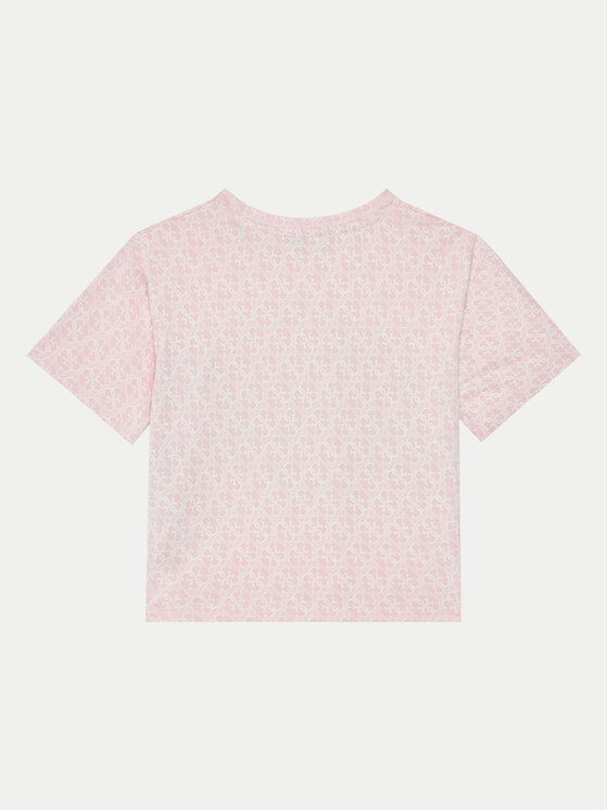 Guess Guess Футболка J5RI04 K6YW4 Рожевий Regular Fit