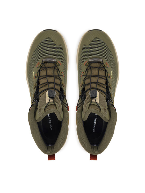 Salomon Bakancs Salomon Genesis Mid GTX L45409400 Khaki