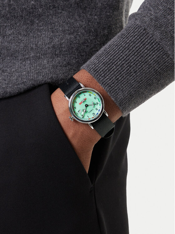 Timex Hodinky Timex Timex x Monopoly Weekender TW2Y47000 Čierna