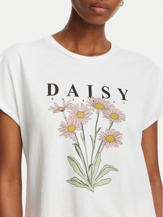 ONLY ONLY Camiseta Jany 15372108 Blanco Regular Fit