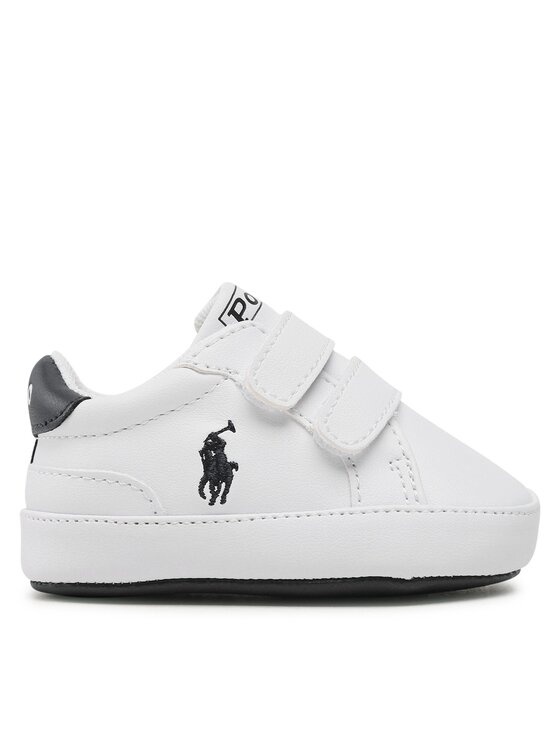 Polo Ralph Lauren Снікерcи Polo Ralph Lauren Heritage Court Ii Ez Layette RL100731 Білий