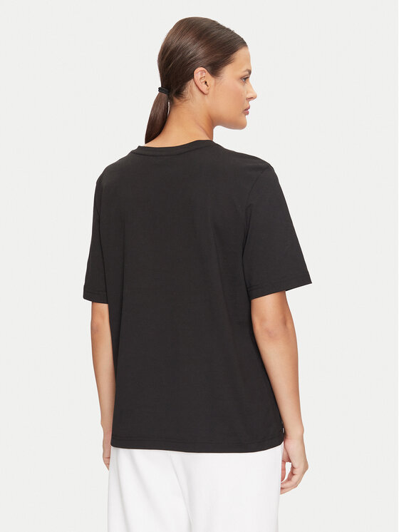 Lacoste Lacoste Футболка TF7300 Чорний Regular Fit