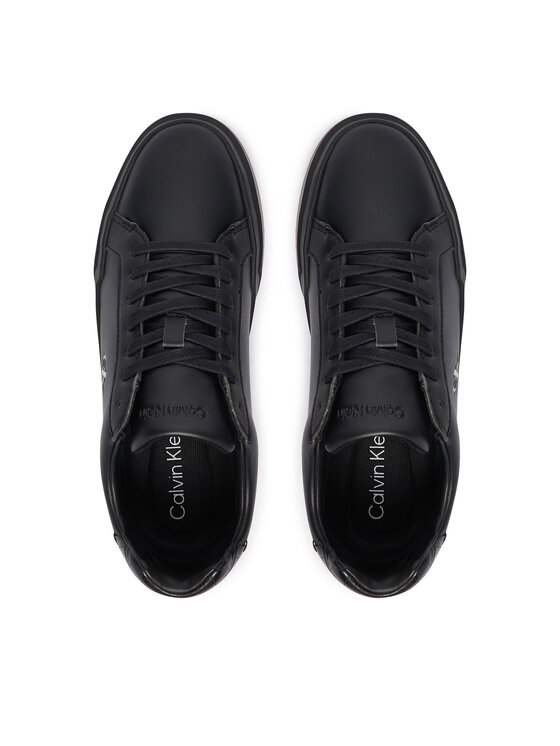 Calvin Klein Αθλητικά Calvin Klein Chunky Cups Laceup Lth Bt Croc HW0HW03223 Μαύρο