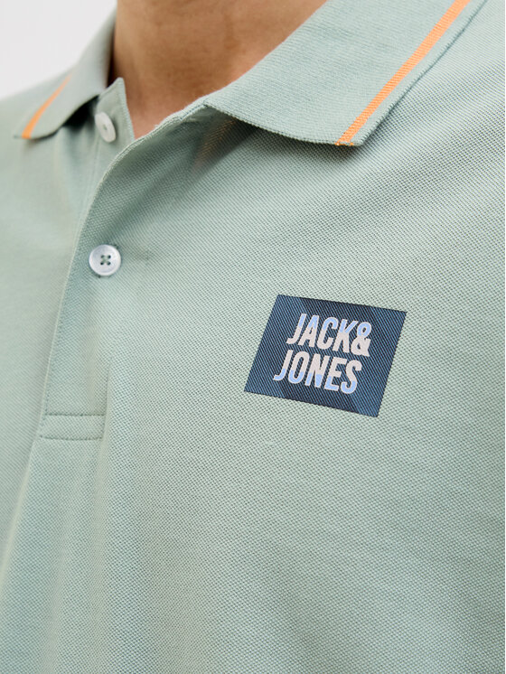 Jack & Jones Jack & Jones Поло Hudson 12269238 Зелений Regular Fit