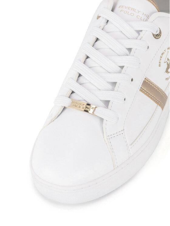 Beverly Hills Polo Club Sneakersy Beverly Hills Polo Club BHPC053W Biela