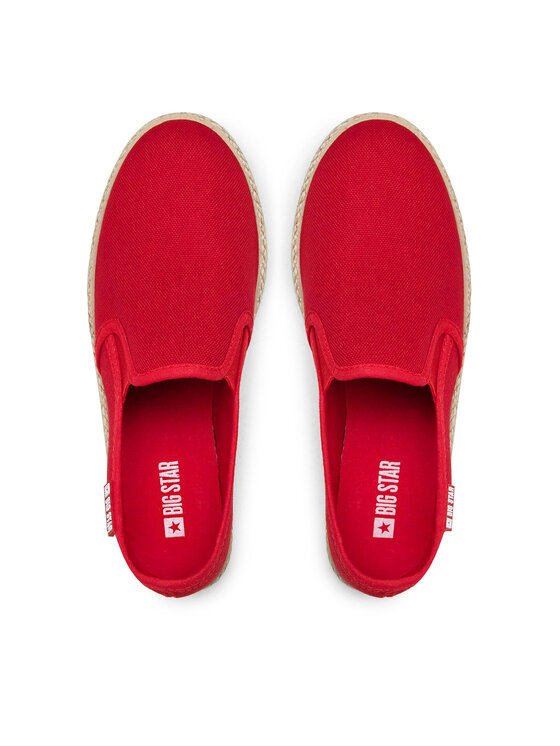 Big Star Shoes Еспадрильї Big Star Shoes DD274018 Червоний
