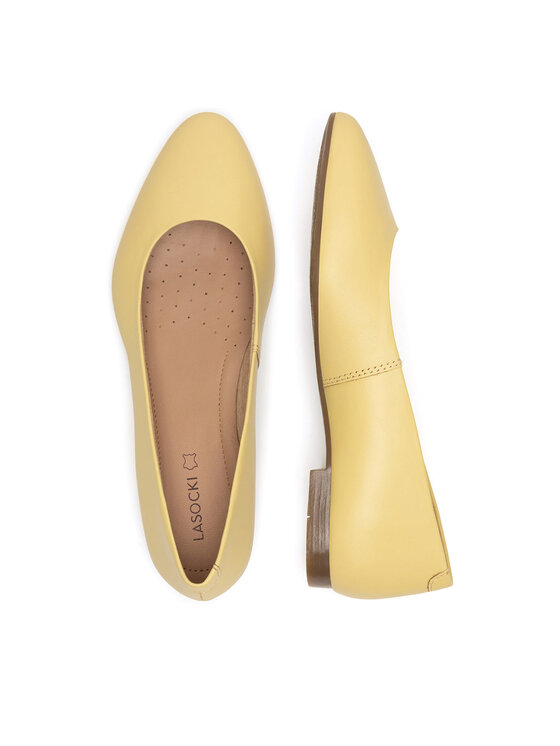 Lasocki Baleriny Lasocki RST-KAJA-01 Żółty