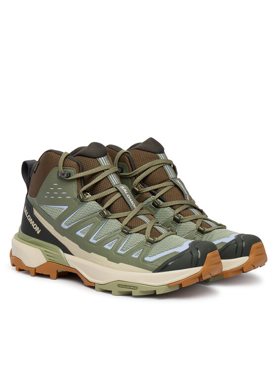 Salomon Trekking Salomon X Ultra 360 Edge Mid GTX L49098800 Zelena