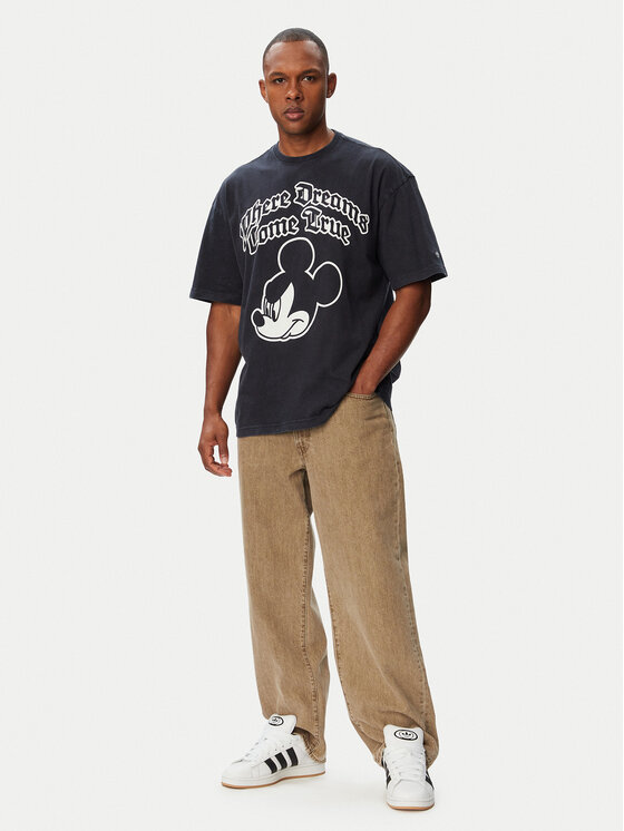 adidas adidas Camiseta Adidas Disney Mickey Mouse Dreams IA4402 Negro Loose Fit
