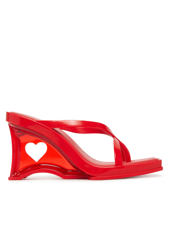 Melissa Šlepetės per pirštą Melissa Melissa Glass Heel Ad 35801 Raudona
