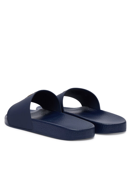 Polo Ralph Lauren Шльопанці Polo Ralph Lauren Polo Bear Slide 809P09762002 Cиній