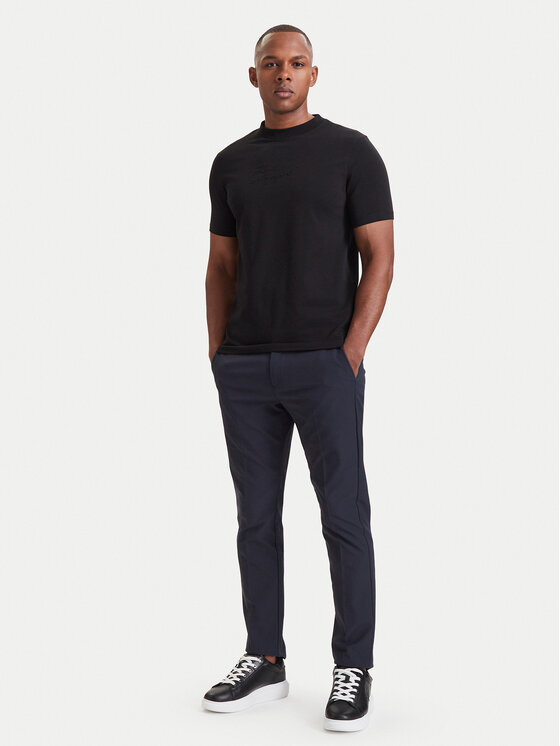 KARL LAGERFELD KARL LAGERFELD Camiseta 755039 564235 Negro Regular Fit