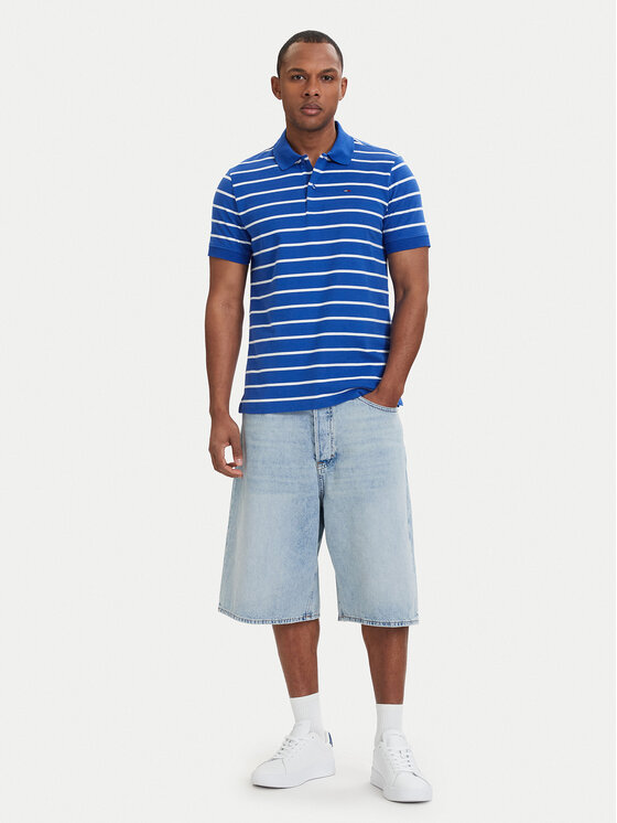 Tommy Jeans Tommy Jeans Polo DM0DM22708 Azul Regular Fit