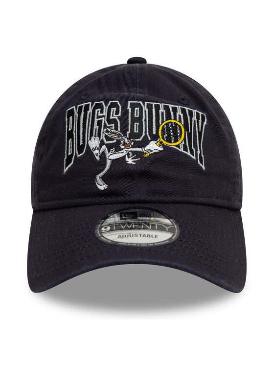 New Era Czapka z daszkiem New Era Bugs Bunny Warner Brothers Washed 9TWENTY 60595280 Granatowy