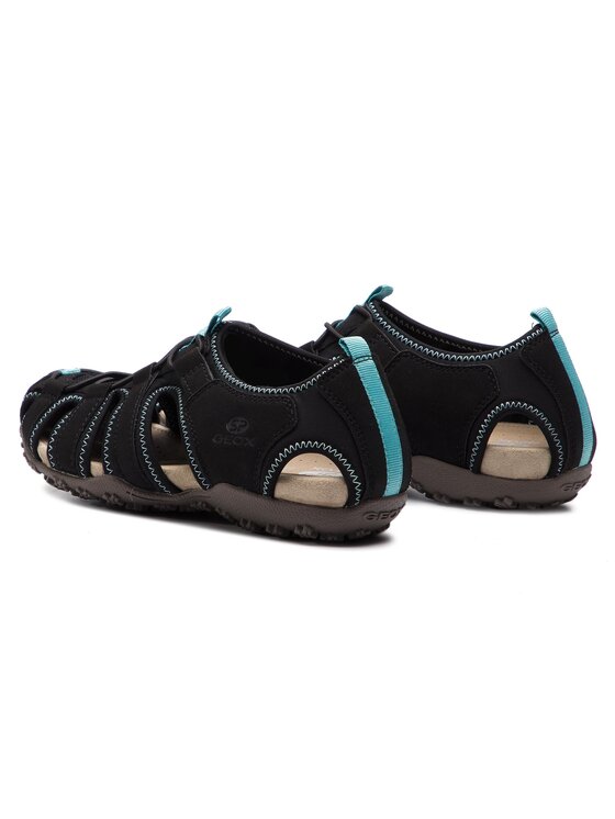 Geox Sandale Geox D Sand. Strel A D9225A 0EK15 C9999 Negru