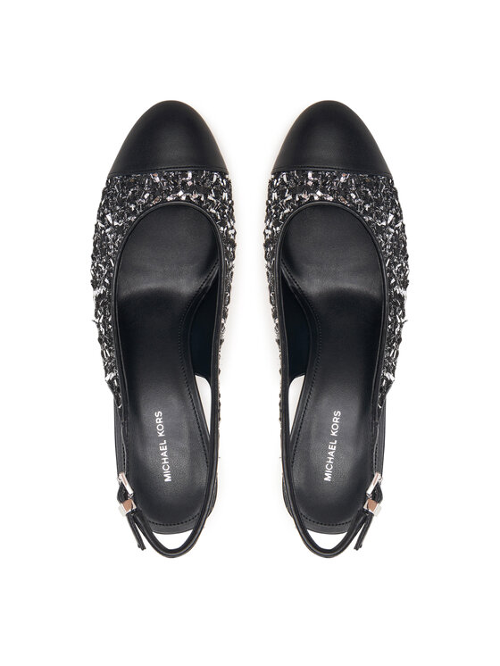MICHAEL Michael Kors Lodičky MICHAEL Michael Kors Piper Flex Sling Pump 40F6PIMP1D Čierna