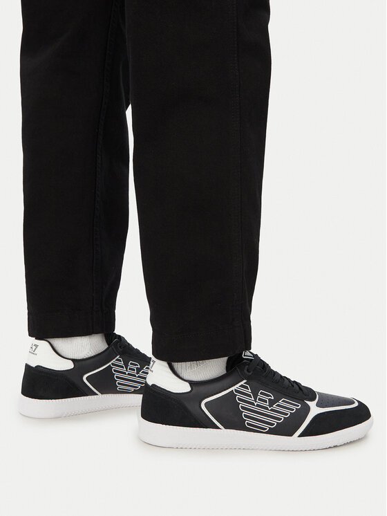 EA7 Emporio Armani Sneakersy EA7 Emporio Armani 7X000405 AF19826 MC001 Čierna