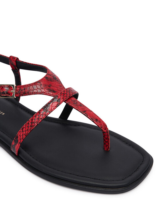 Tommy Hilfiger Szandál Tommy Hilfiger Th Buckle FW0FW09514 Piros