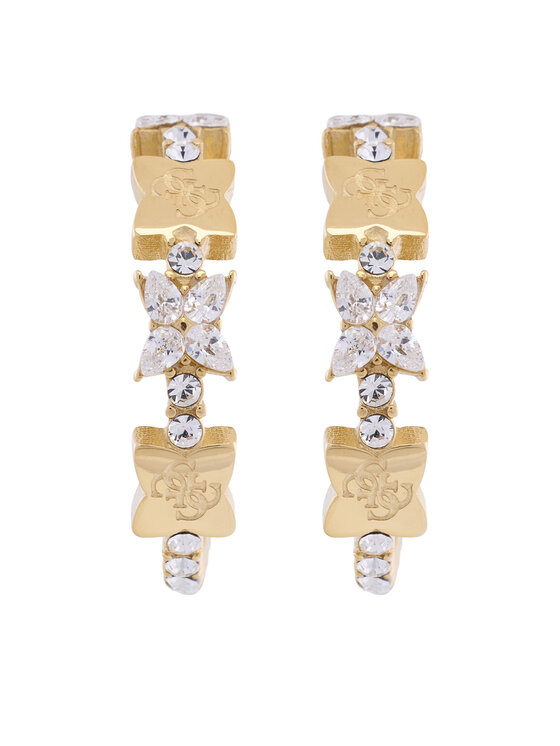 Guess Naušnice Guess JUBE05 505JW Zlatá