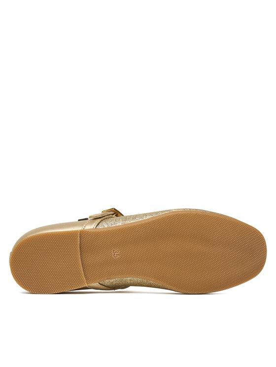 Tommy Hilfiger Balerini Tommy Hilfiger Ballerina T4A3-33930-0572 S Auriu