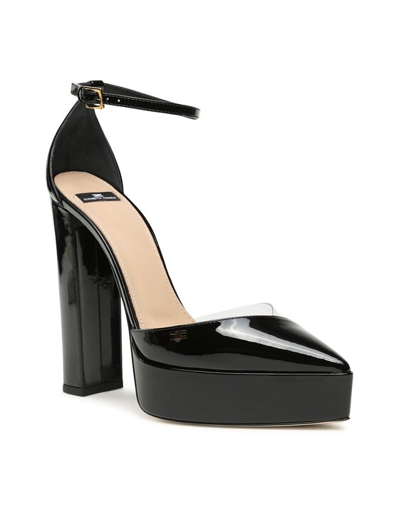 Elisabetta Franchi Lodičky Elisabetta Franchi SA-06L-37E2-V600 Čierna