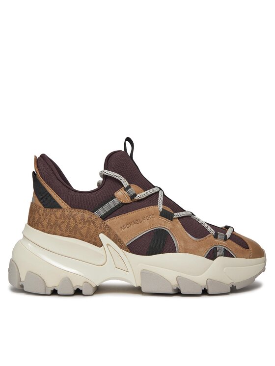 MICHAEL Michael Kors Sportcipők MICHAEL Michael Kors Sahara Trainer 42H3SRFS1D Barna
