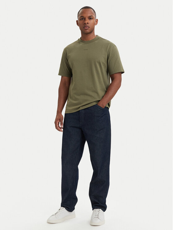 HUGO HUGO Camiseta Dapolino 50488330 Caqui Relaxed Fit
