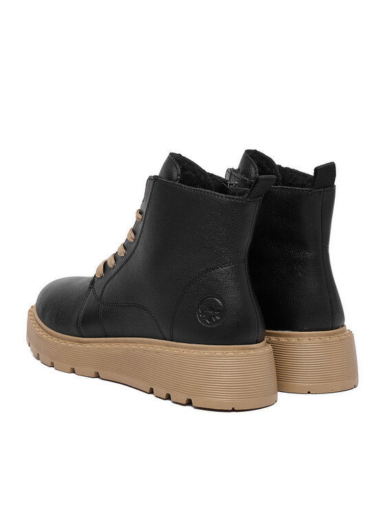 Rieker Botines planos Rieker CEO-70405-01 Negro
