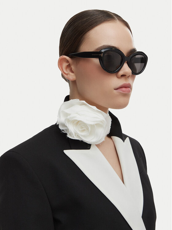 Tom Ford Сонцезахисні окуляри Tom Ford FT1316 Чорний