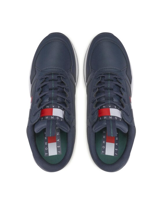 Tommy Jeans Snīkeri Tommy Jeans Flexi Runner Ess EM0EM01080 Tumši zils
