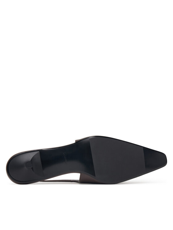 Calvin Klein Lodičky Calvin Klein Kitten Heel Pump Sling Hdw HW0HW03168 Černá