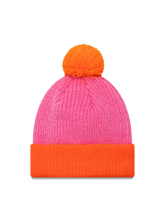 New Era Шапкa New Era Block Pom Bean 60565273 Рожевий