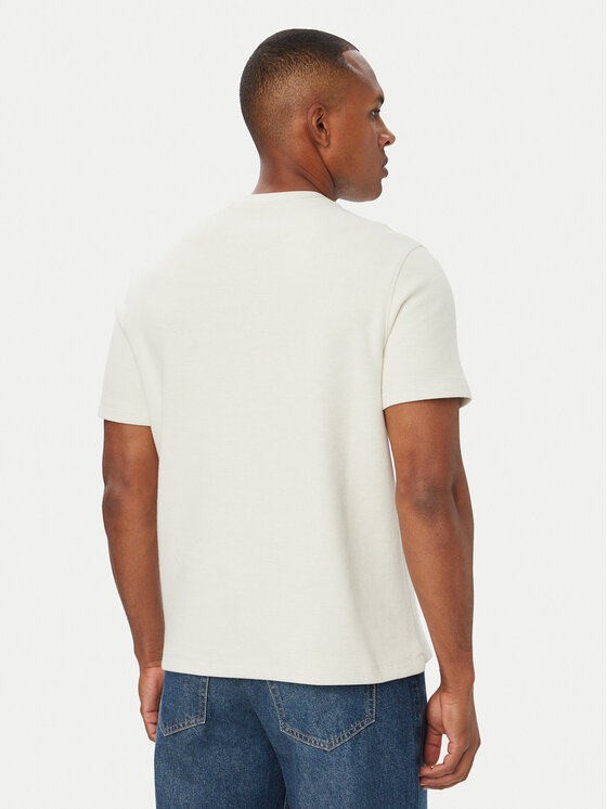 Guess Jeans Guess Jeans Camiseta M6YP09 K4177 Crema Regular Fit