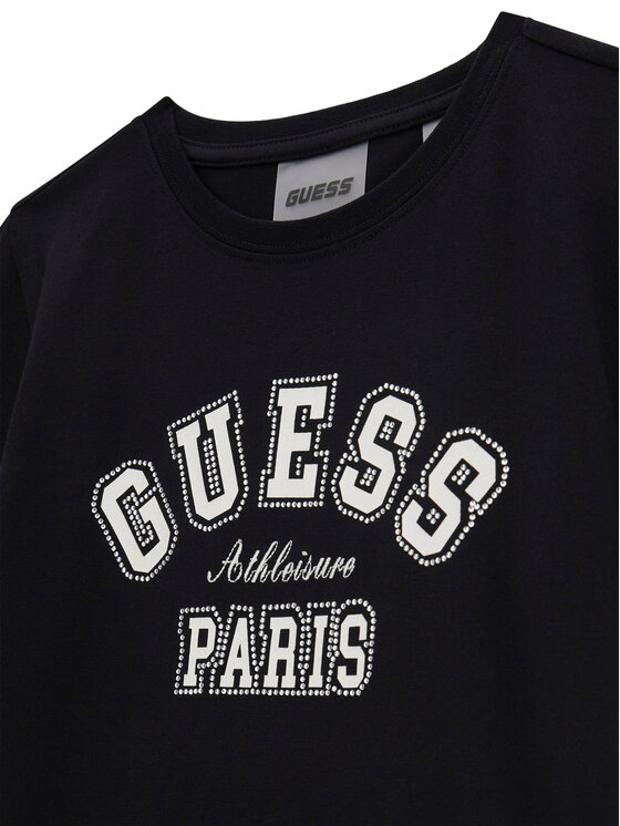 Guess Guess Camiseta J6RI41 J1314 Negro Regular Fit