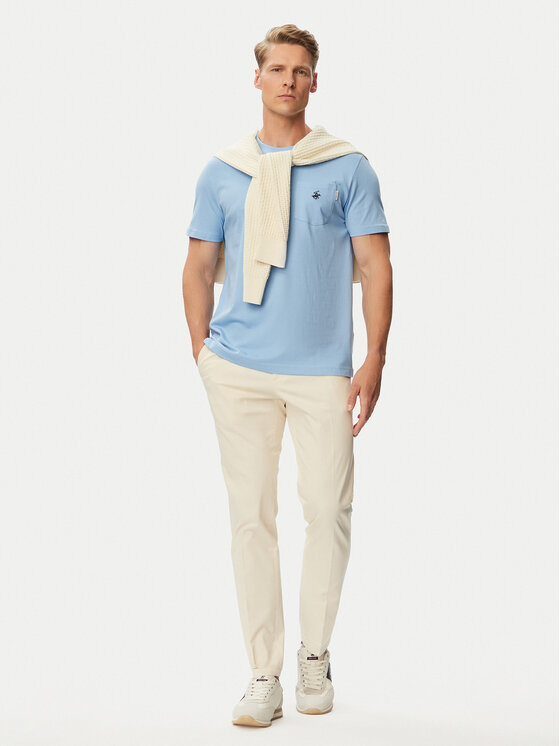 Beverly Hills Polo Club Beverly Hills Polo Club Футболка P-SS26M-TS414000 Світло-синій Regular Fit
