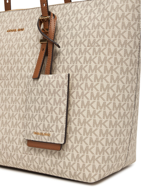 MICHAEL Michael Kors Identyfikator do bagażu MICHAEL Michael Kors 32F5GJ6N1B Kremowy