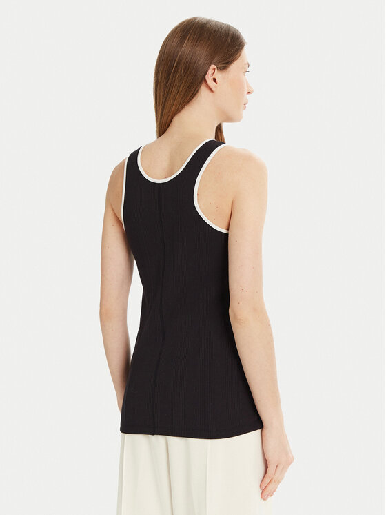 Max Mara Leisure Max Mara Leisure Топ Sax 2516941027 Cиній Slim Fit