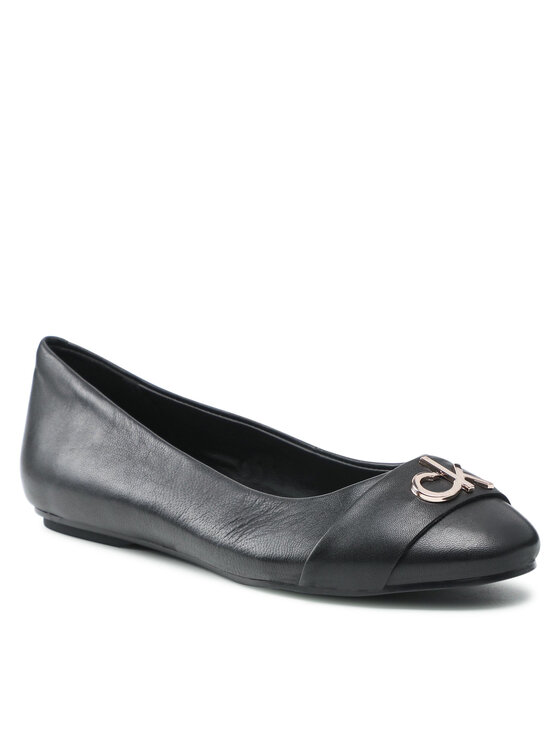 Calvin Klein Bailarinas Calvin Klein Round Ballerina W/Hdw HW0HW00626 Negro