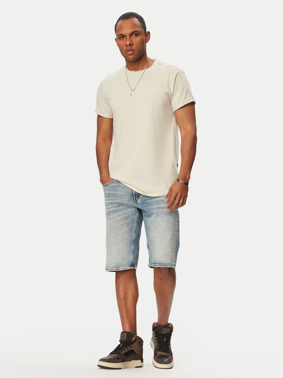G-Star Raw G-Star Raw Camiseta Lash D16396-B353 Crema Regular Fit