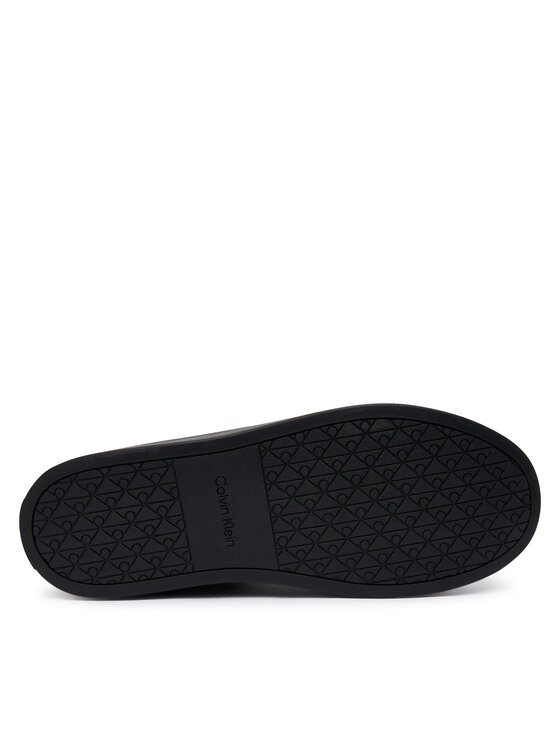 Calvin Klein Superge Calvin Klein Classic Cup Mid Laceup Zip Lth YM0YM01428 Črna