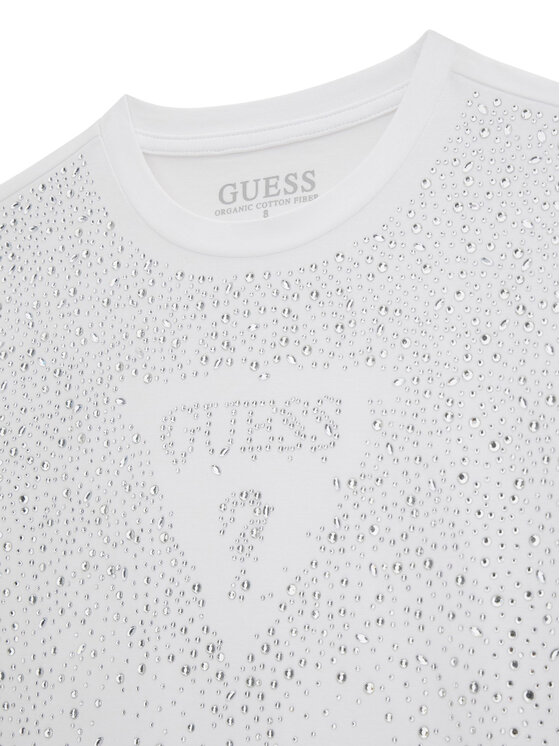 Guess Guess Camiseta J6RI37 K6YW4 Blanco Regular Fit