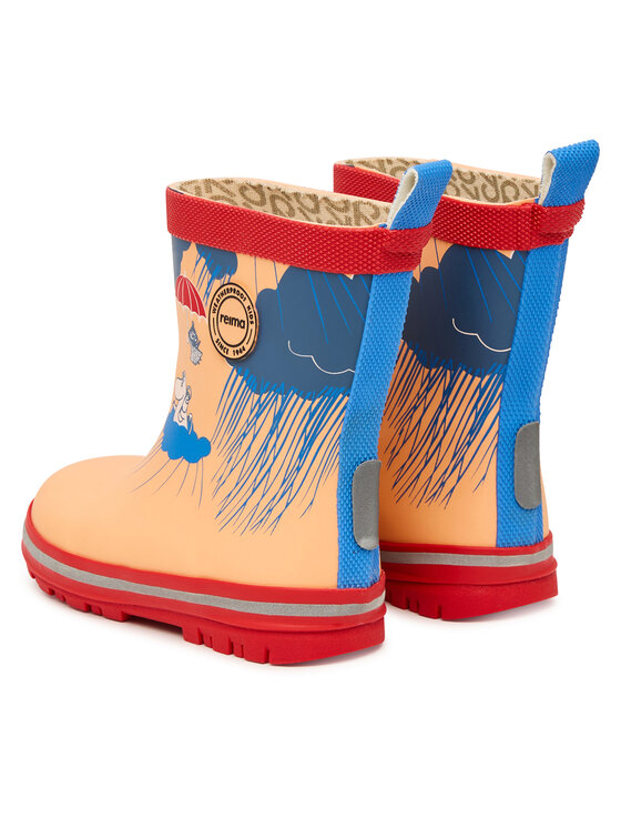 Reima Kalosze Reima Moomin Magisk Rain Boots 5400001B-26C1 Pomarańczowy