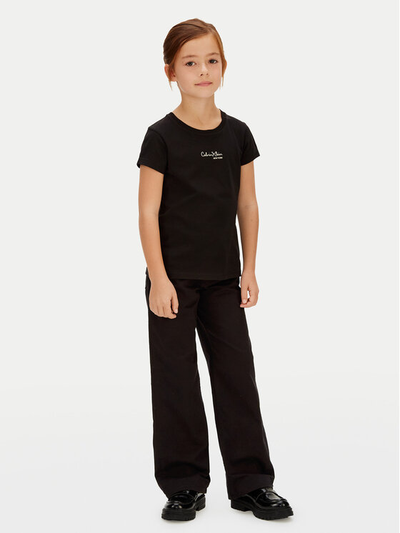 Calvin Klein Jeans Calvin Klein Jeans Camiseta Signature IG0IG03061 Negro Regular Fit