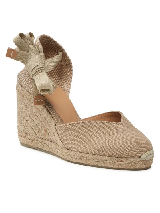 Castañer Espadrilky Castañer Chiara/8/002 021669-2017 Béžová